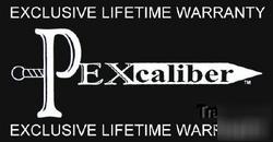 Pexcaliber extended warranty for pex crimp tool
