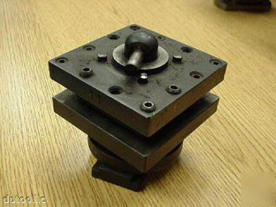 4 way lathe indexable tool post hold toolholder 1/2