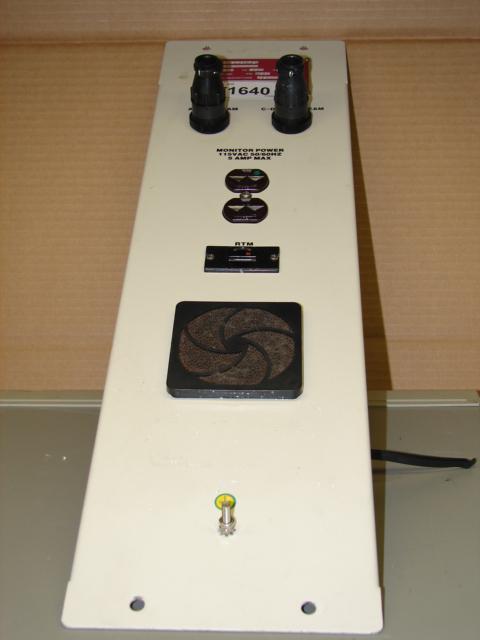 Camelot 606-4 ac input panel assy