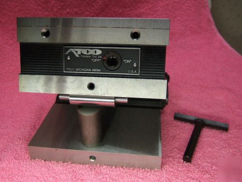 New magnetic sine chuck atco precision tool co. 5-07 