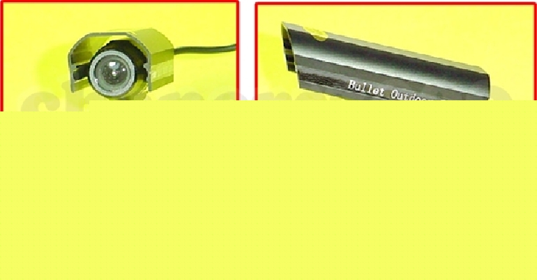 Waterproof bullet colour 420TV ccd colour cctv camera *