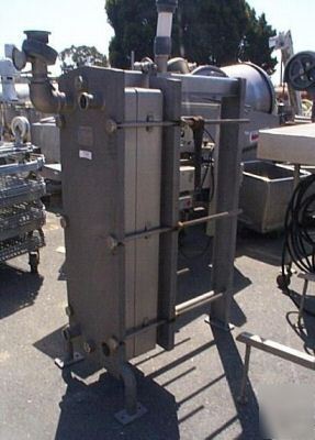 Heat exchanger, plate, chester jensen, hmf-35, s/st,