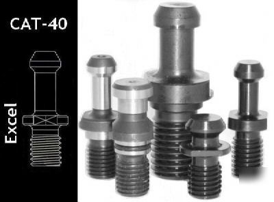 Excel cnc cat-40 solid retention knobs