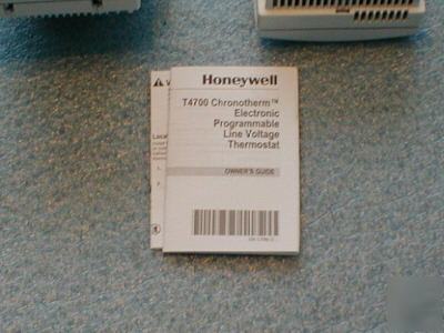 Honeywell programmable line voltage thermostat