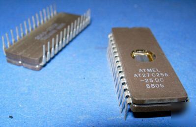 New AT27C256-25DC atmel eprom 27C256 in tubes 14PCS 