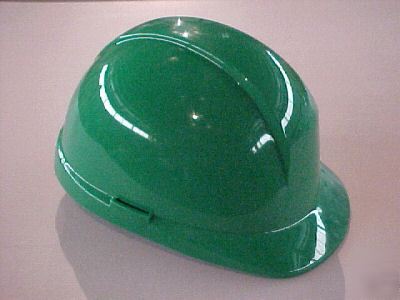 New north safety green hard hat #A99R04 lot of 12