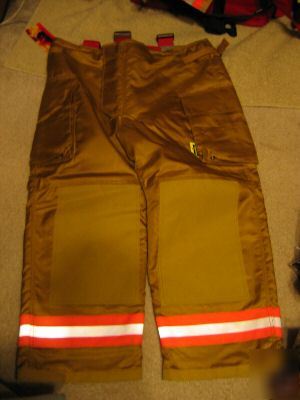 New securitex turn out / bunker gear pants 40X28