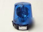 Rotating reflector beacon light, inside/outdoor,colored