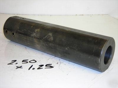 Used cnc boring bar sleeve o.d. 2.50'' i.d. 1.25''