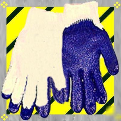 30PR large/xlarge knit latex palm coated work gloves go
