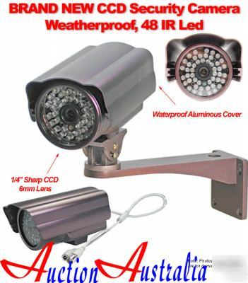 48IR outdoor day/night vision ccd security camera 3.6MM
