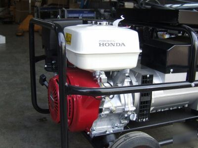 Petrol 13 hp honda welder / generator 200 amp dc