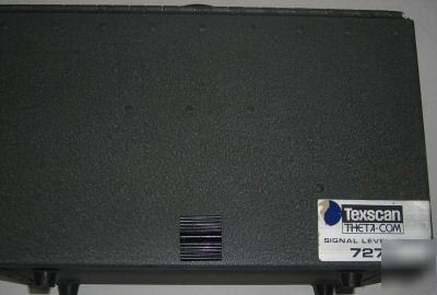 Texscan theta-com model 7272 signal level meter
