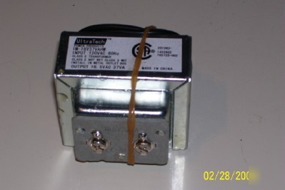 Class 2 transformers (20), 120VAC in, 16.5VAC out, 
