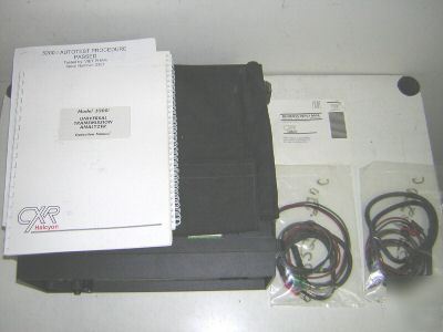 Cxr telcom cxr 5200 universal transmission analyzer