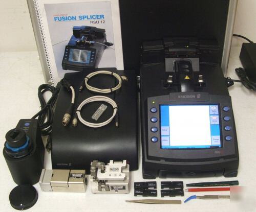 Ericsson rsu-12 ribbon fiber optic fusion splicer RSU12