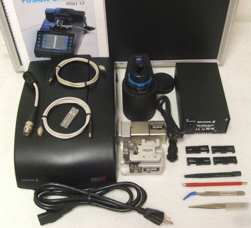 Ericsson rsu-12 ribbon fiber optic fusion splicer RSU12