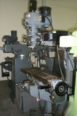 First mill knee mill 90's 3 hp 