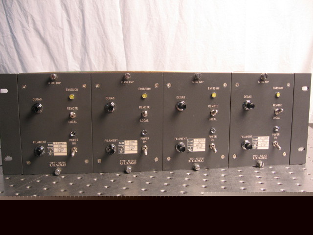 G24936 four ulvac IG6200 units in rack mount