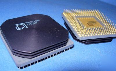 AM29332DC amd processor black vintage pga chip rare