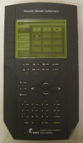 Acterna wavetek sda-4040D stealth digital analyzer catv