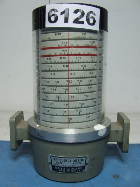Hewlett packard hp H532A frequency meter