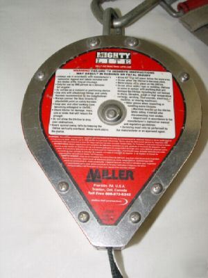 Miller mighty lite retracting lifeline RL20P