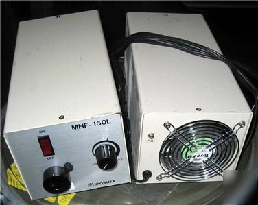 Moritex halogen light source mhf-150L 150W used