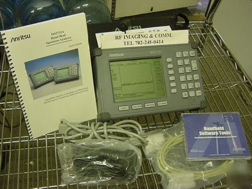 Ms-2711A hand-held spectrum analyzer