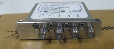 New agilent 8763A coaxial switch never used 
