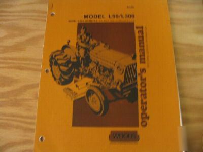 Woods L59 L306 mower operators manual