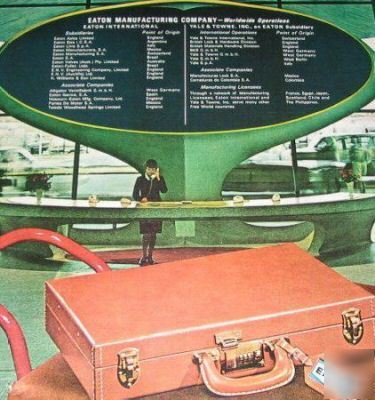 Eaton manufacturing-automotive-marine + 4 1960S ads lot