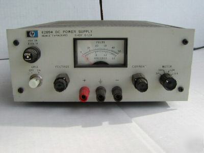 Hp - agilent 6289A 0-40V/0-1.5A dc power supply