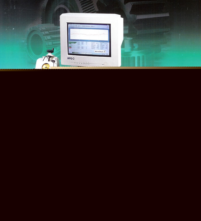 Microcheck gear analyzing system inside