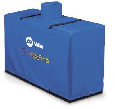 Protective cover for miller bobcat/trailblazer welders