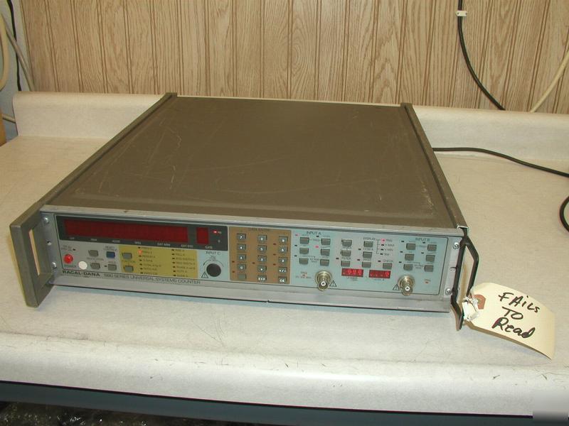 Racal dana 1990 series universal counter 1995 (repair)