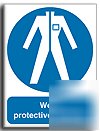 Wear protec. cloth.sign-adh.vinyl-200X250MM(ma-058-ae)