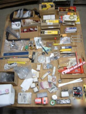 Massive shop tools & supplies assortment - over 100 lb 
