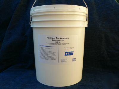 Synthetic compressor oil - 5 gallon pails