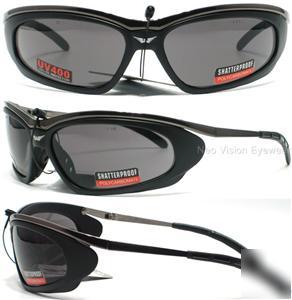 Thunder smoke metal safety glasses motorcycle glasses