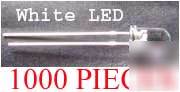 1000X 5MM 12000MCD mcd super bright white led ldwte