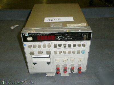 Hewlett packard 3467A logging multimeter
