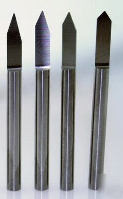 New solid carbide engraving bits, v-type cnc machines
