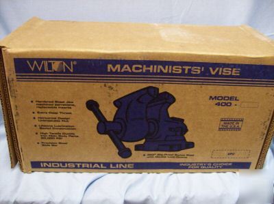 New wilton 400S machinist swivel vise made in usa 