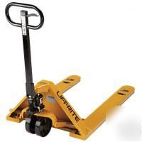 New 4-way lift-rite pallet jack 5,000 lb capacity