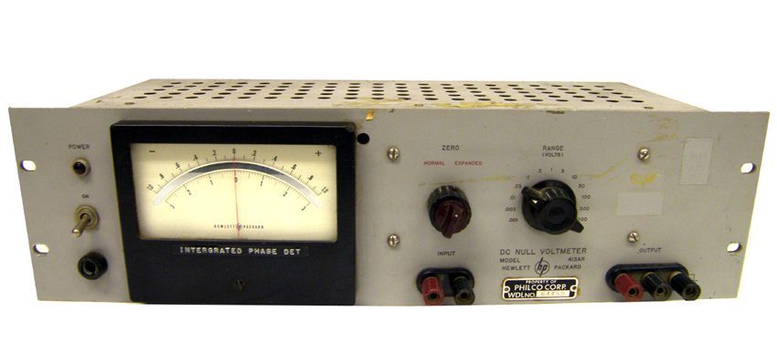 Hp 413AR volt-meter dc null voltmeter