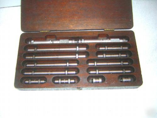 L.s.starrett & tubuler inside micrometers excellent