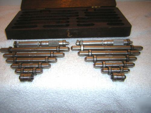 L.s.starrett & tubuler inside micrometers excellent