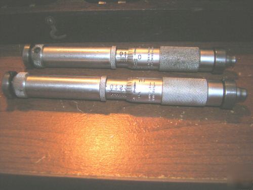 L.s.starrett & tubuler inside micrometers excellent