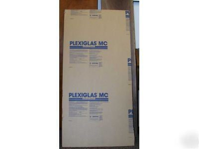 New 1/8 inch clear acrylic sheet pieces 26 x 37 